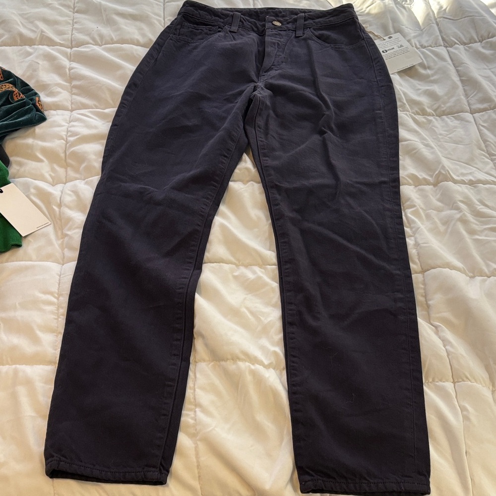 Etica Alex Skinny Jeans in Navy Blue